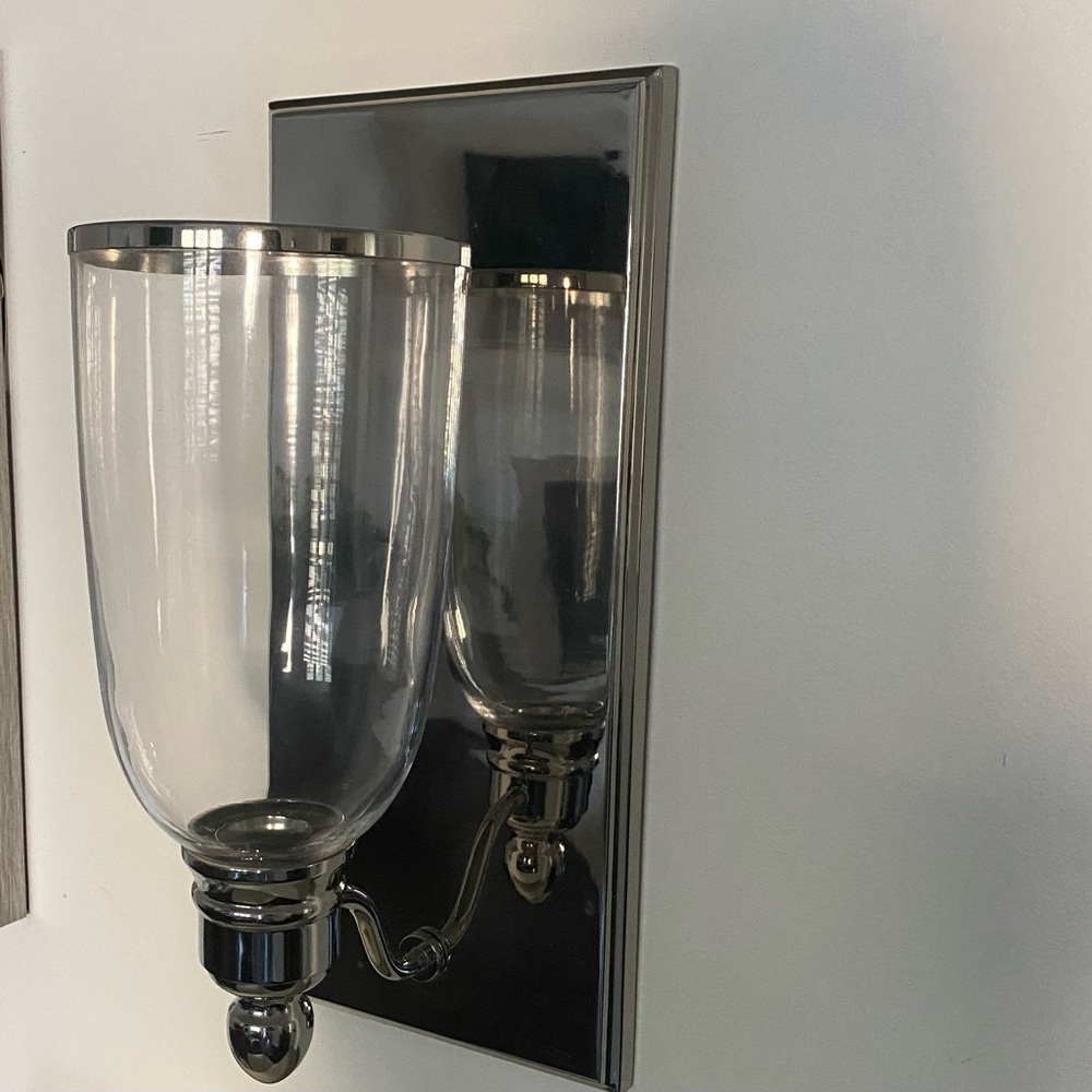 Modern wall sconces.